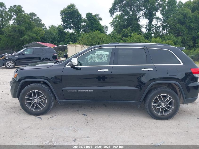 2017 Jeep Grand Cherokee Limited 4X2 VIN: 1C4RJEBG8HC850044 Lot: 39761996