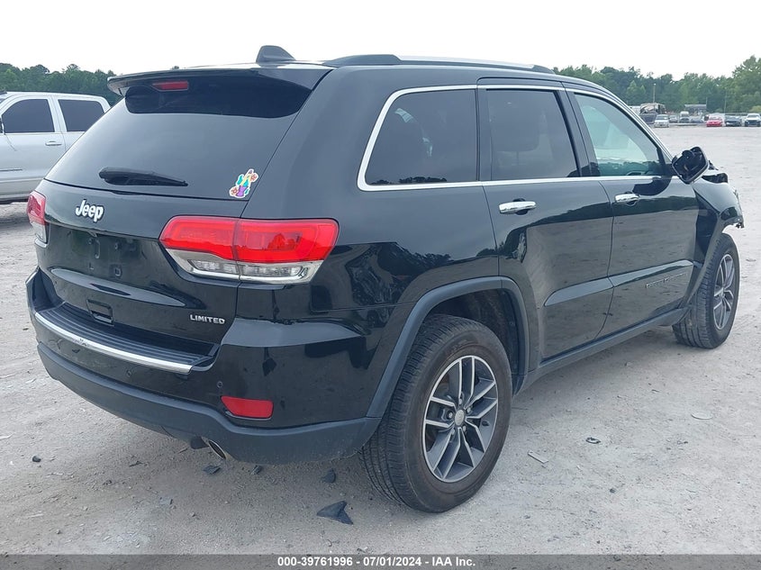 VIN 1C4RJEBG8HC850044 2017 JEEP GRAND CHEROKEE LIMITED