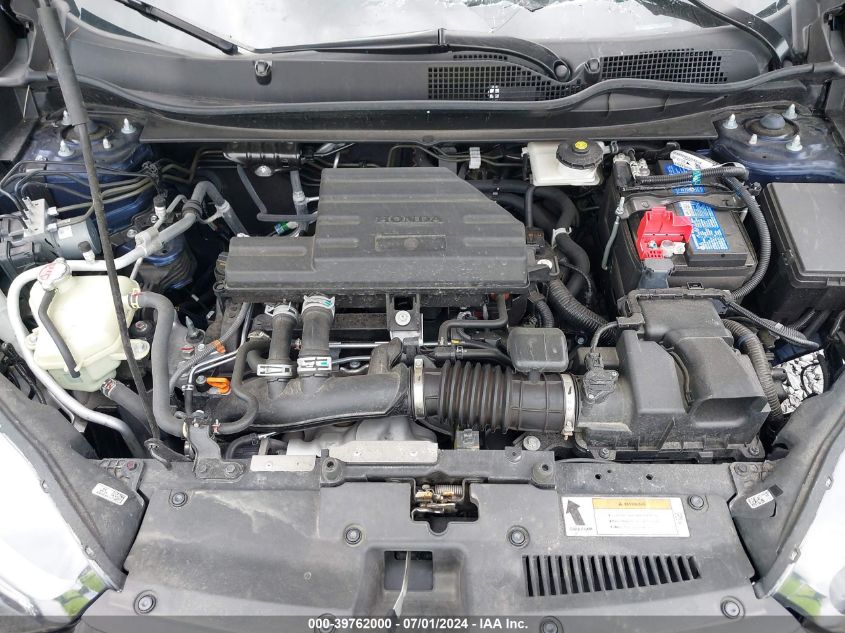 2022 Honda Cr-V Awd Ex-L VIN: 2HKRW2H85NH651873 Lot: 39762000