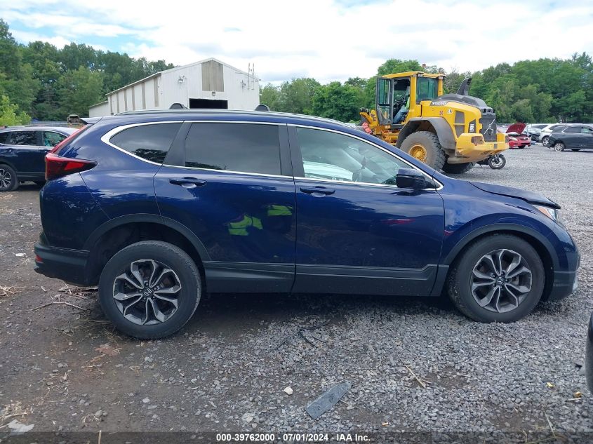 2022 Honda Cr-V Awd Ex-L VIN: 2HKRW2H85NH651873 Lot: 39762000