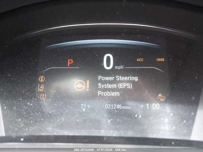 2022 Honda Cr-V Awd Ex-L VIN: 2HKRW2H85NH651873 Lot: 39762000