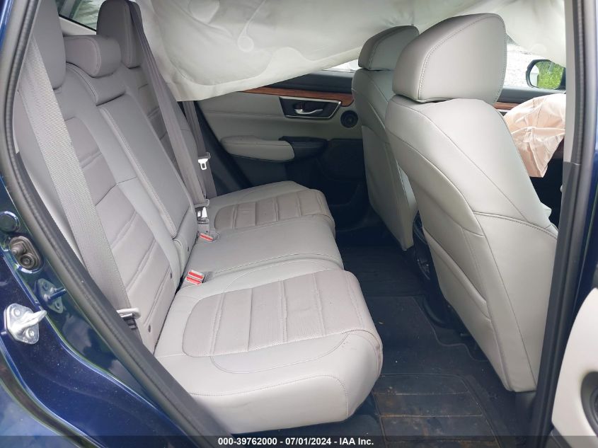 2022 Honda Cr-V Awd Ex-L VIN: 2HKRW2H85NH651873 Lot: 39762000