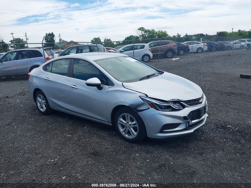 2018 Chevrolet Cruze Lt Auto VIN: 1G1BE5SM0J7187734 Lot: 39762008