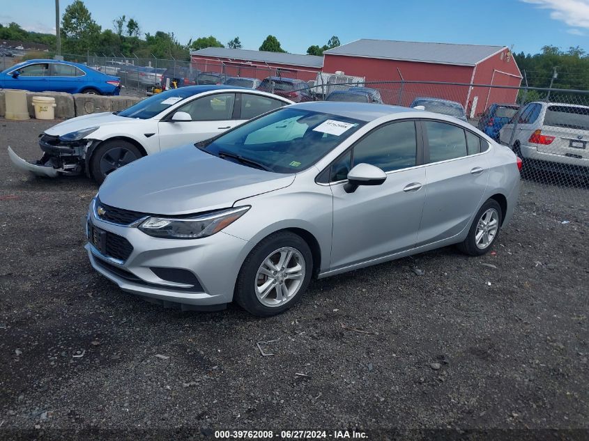 2018 Chevrolet Cruze Lt Auto VIN: 1G1BE5SM0J7187734 Lot: 39762008