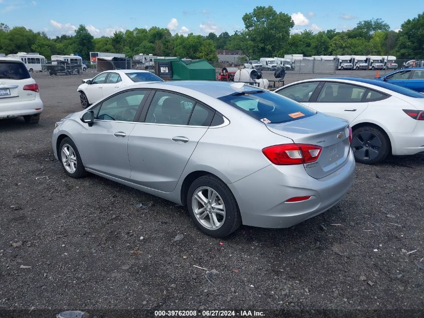 2018 Chevrolet Cruze Lt Auto VIN: 1G1BE5SM0J7187734 Lot: 39762008