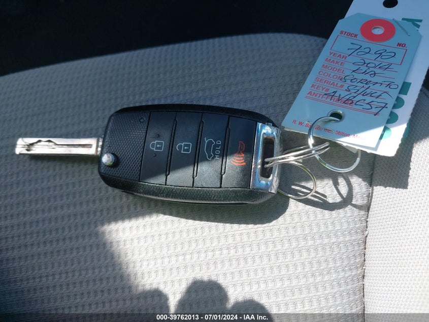 2014 Kia Sorento Lx VIN: 5XYKTCA67EG480043 Lot: 39762013