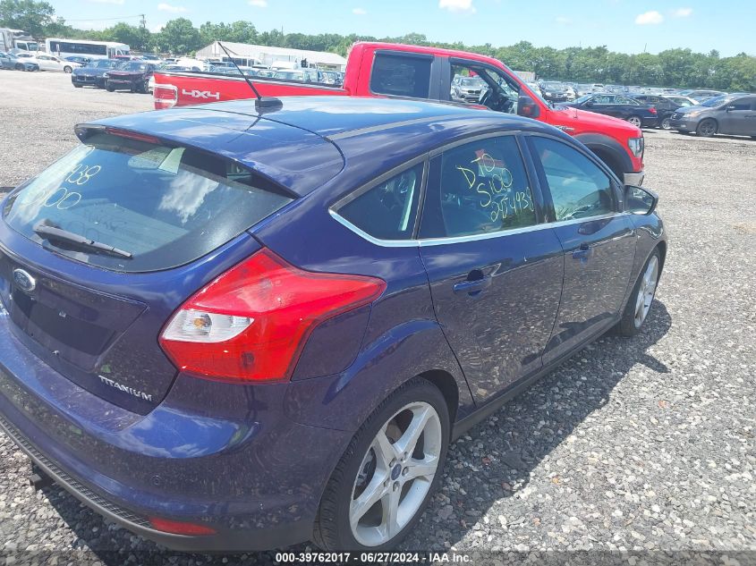 2012 Ford Focus Titanium VIN: 1FAHP3N26CL110991 Lot: 39762017