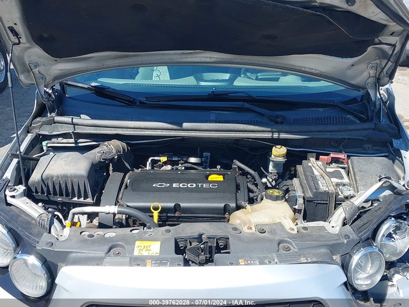 2013 Chevrolet Sonic Ls Manual VIN: 1G1JB6SH8D4171218 Lot: 39762028