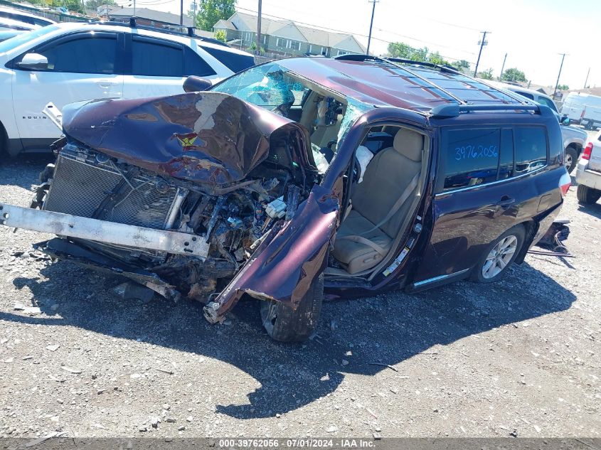 5TDBK3EH6CS142809 2012 Toyota Highlander Base V6