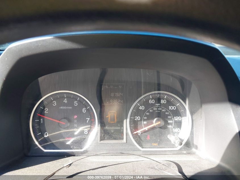 2008 Honda Cr-V Lx VIN: 3CZRE38318G708638 Lot: 39762059