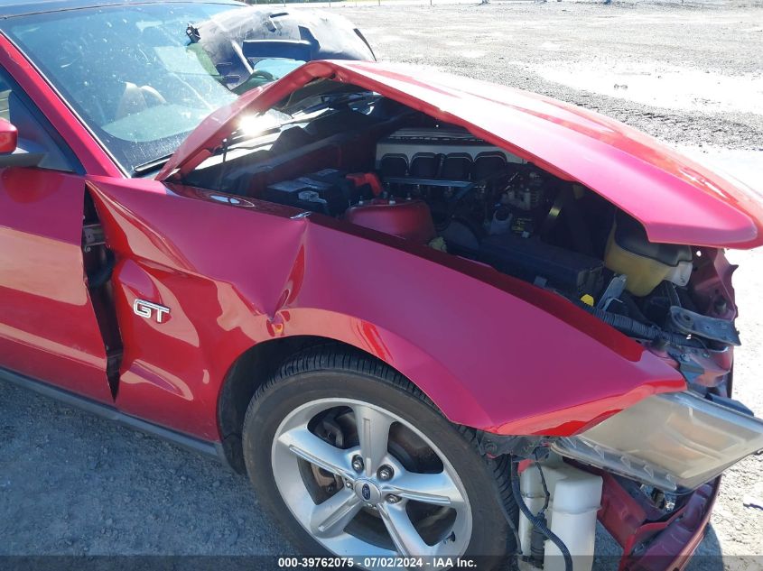 2010 Ford Mustang Gt/Gt Premium VIN: 1ZVBP8CH0A5127269 Lot: 39762075