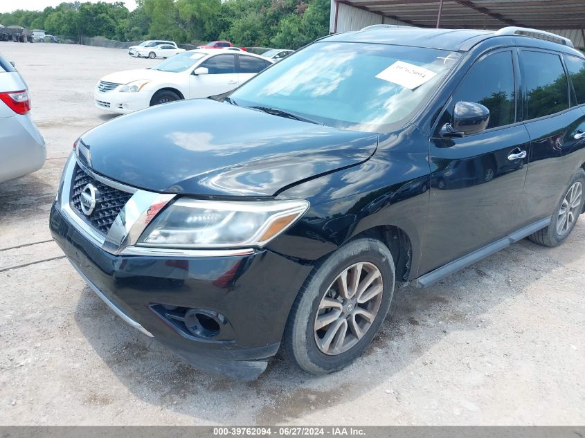 2015 Nissan Pathfinder S VIN: 5N1AR2MN6FC708736 Lot: 39762094