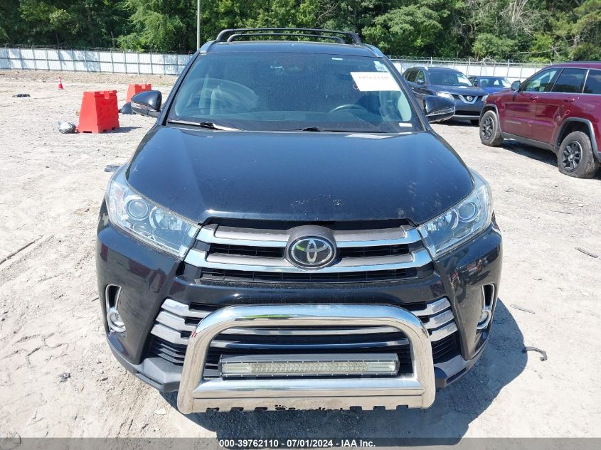 2019 Toyota Highlander Limited Platinum VIN: 5TDDZRFH3KS934307 Lot: 39762110