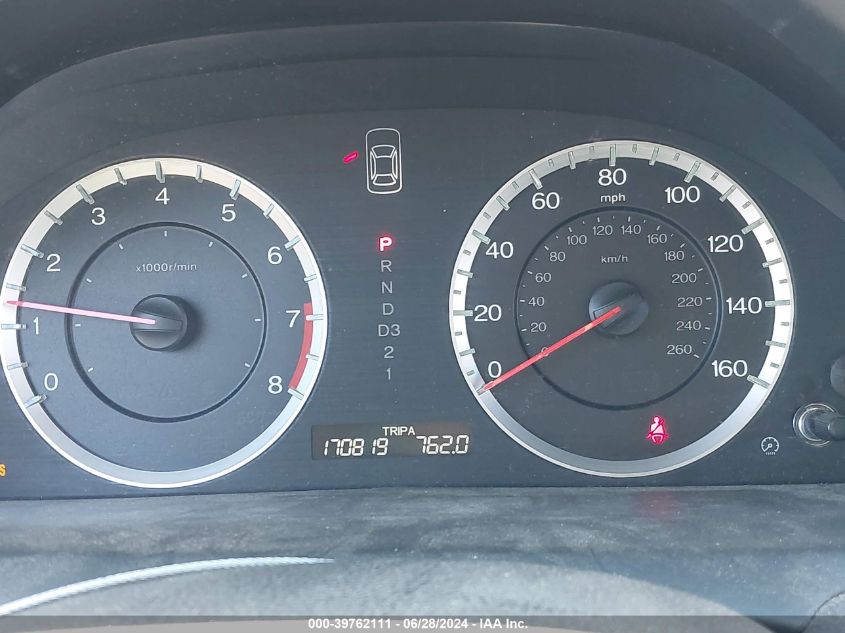 2010 Honda Accord 2.4 Lx VIN: 1HGCP2F38AA031774 Lot: 39762111