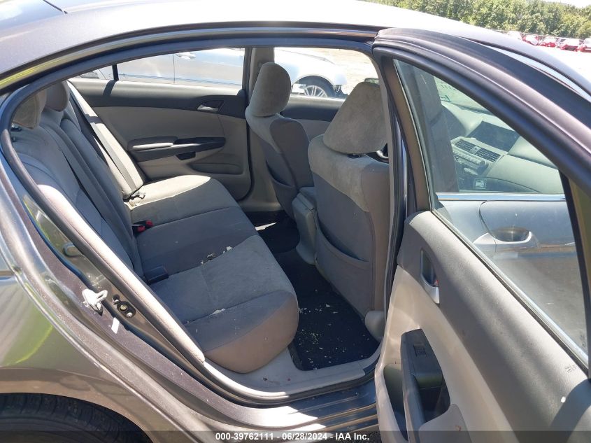 2010 Honda Accord 2.4 Lx VIN: 1HGCP2F38AA031774 Lot: 39762111