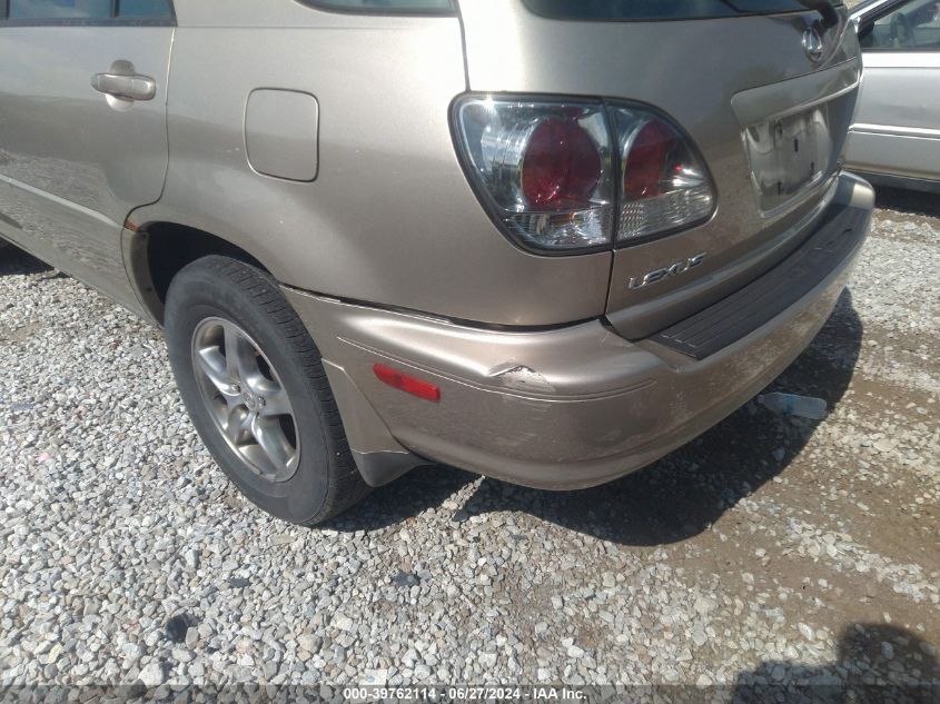 2002 Lexus Rx 300 VIN: JTJHF10U420275705 Lot: 39762114