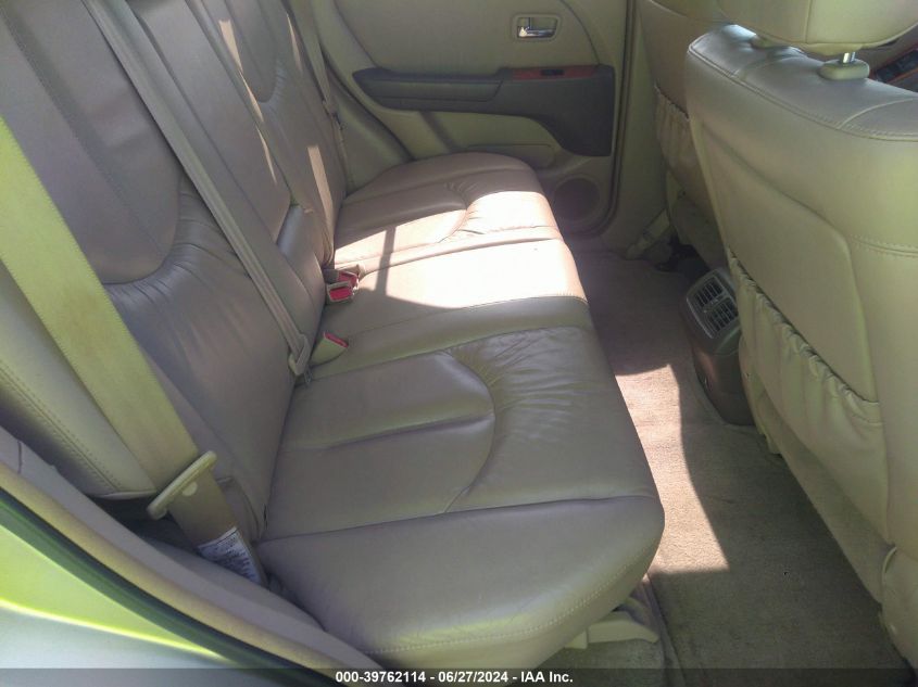 2002 Lexus Rx 300 VIN: JTJHF10U420275705 Lot: 39762114