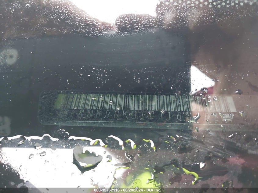 2016 Chevrolet Traverse 1Lt VIN: 1GNKRGKD1GJ163162 Lot: 39762116