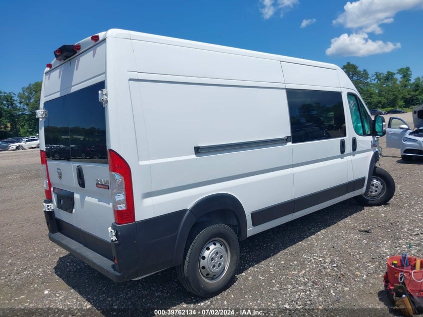 2020 Ram Promaster 2500 High Roof 159 Wb VIN: 3C6TRVDGXLE119989 Lot: 39762134