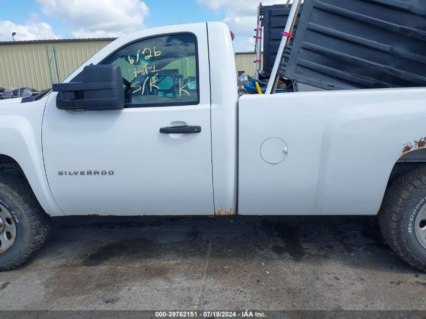 2012 Chevrolet Silverado 1500 Work Truck VIN: 1GCNCPEX1CZ131451 Lot: 39762151