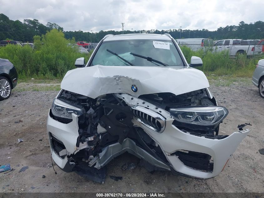 2019 BMW X3 xDrive30I VIN: 5UXTR9C50KLD94889 Lot: 39762170