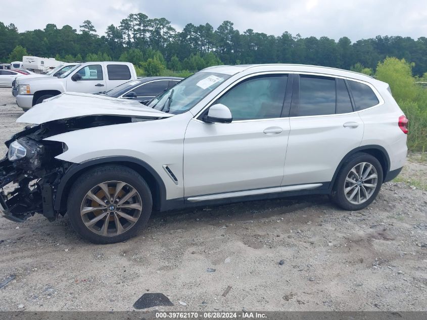 2019 BMW X3 xDrive30I VIN: 5UXTR9C50KLD94889 Lot: 39762170