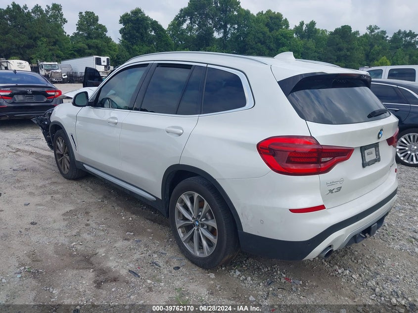 VIN 5UXTR9C50KLD94889 2019 BMW X3 XDRIVE30I
