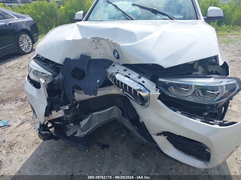 2019 BMW X3 xDrive30I VIN: 5UXTR9C50KLD94889 Lot: 39762170