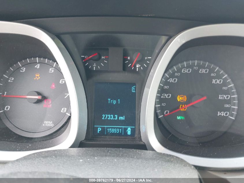 2011 Chevrolet Equinox Ls VIN: 2GNALBECXB1291289 Lot: 39762179