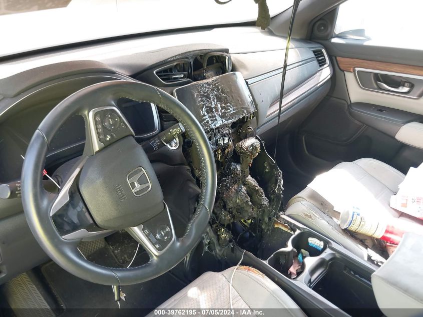 2022 Honda Cr-V Awd Ex-L VIN: 2HKRW2H86NH658122 Lot: 39762195