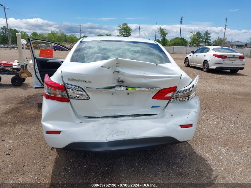 2014 Nissan Sentra Fe+ S/Fe+ Sv/S/Sl/Sr/Sv VIN: 3N1AB7AP5EY260820 Lot: 39762198