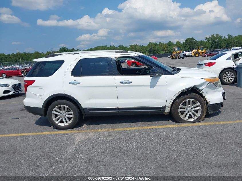 2013 Ford Explorer Xlt VIN: 1FM5K7D84DGC20551 Lot: 39762202