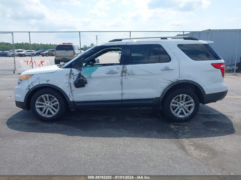 2013 Ford Explorer Xlt VIN: 1FM5K7D84DGC20551 Lot: 39762202