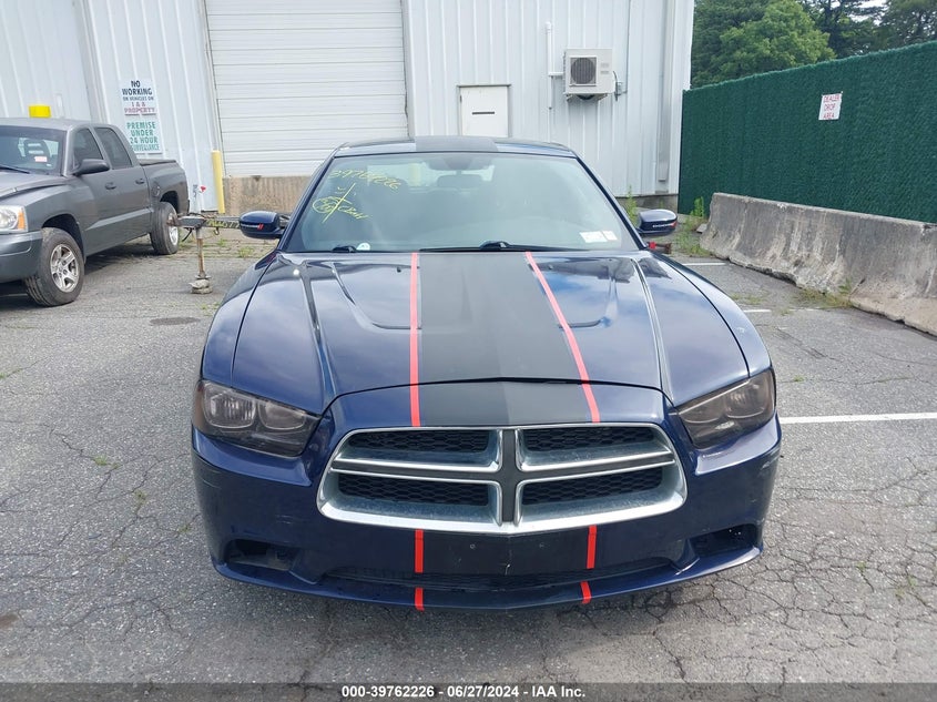 2013 Dodge Charger Se VIN: 2C3CDXBG9DH609629 Lot: 39762226