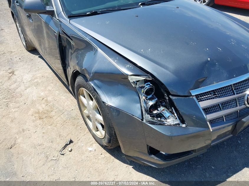 2008 Cadillac Cts Standard VIN: 1G6DS57V680205105 Lot: 39762227