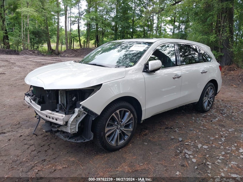 2017 Acura Mdx Technology Package VIN: 5FRYD4H52HB008515 Lot: 39762239