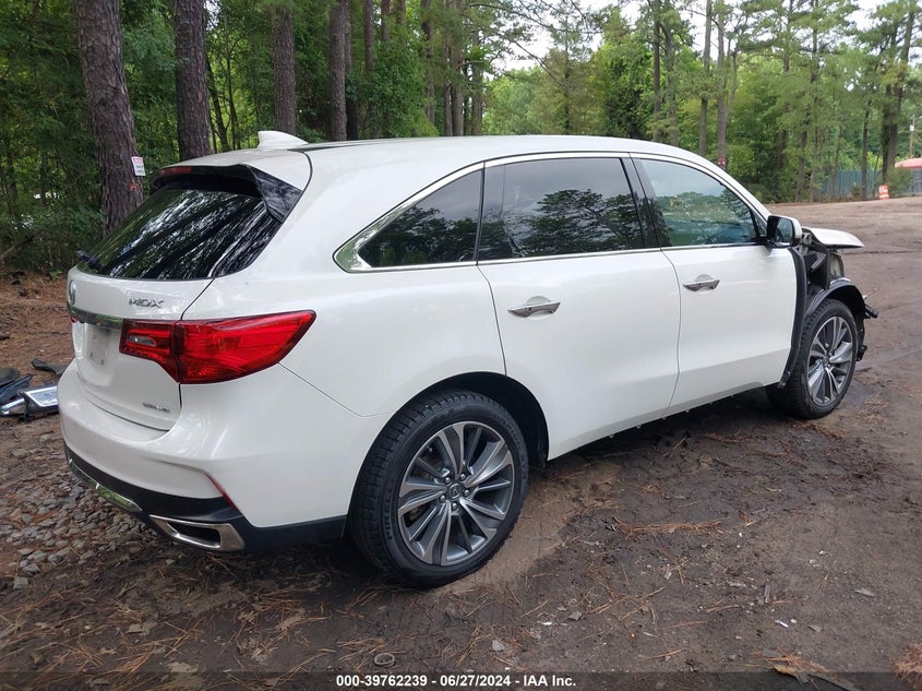 2017 Acura Mdx Technology Package VIN: 5FRYD4H52HB008515 Lot: 39762239