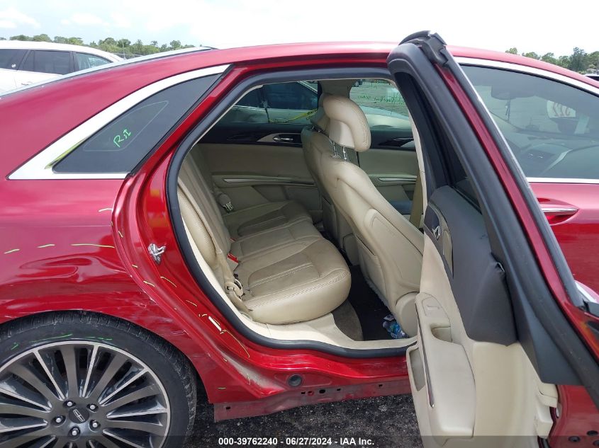 2013 Lincoln Mkz VIN: 3LN6L2G94DR806555 Lot: 39762240