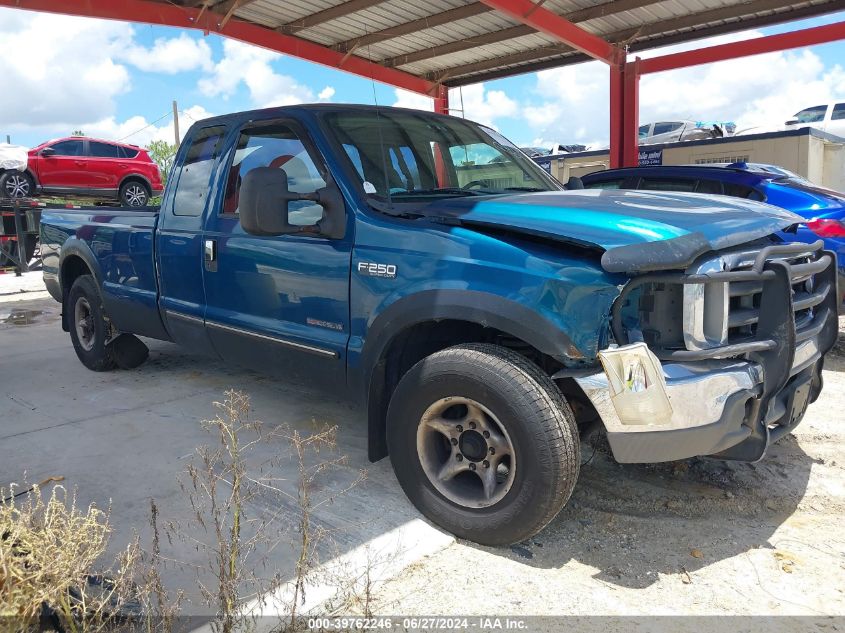 2000 Ford F-250 Lariat/Xl/Xlt VIN: 1FTNX20F5YEA52255 Lot: 39762246