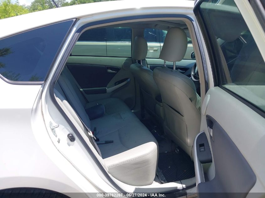 2010 Toyota Prius Iv VIN: JTDKN3DU9A0055346 Lot: 39762267