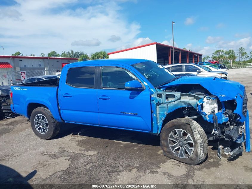 2021 Toyota Tacoma VIN: 3TMAZ5CN3MM145583 Lot: 39762274