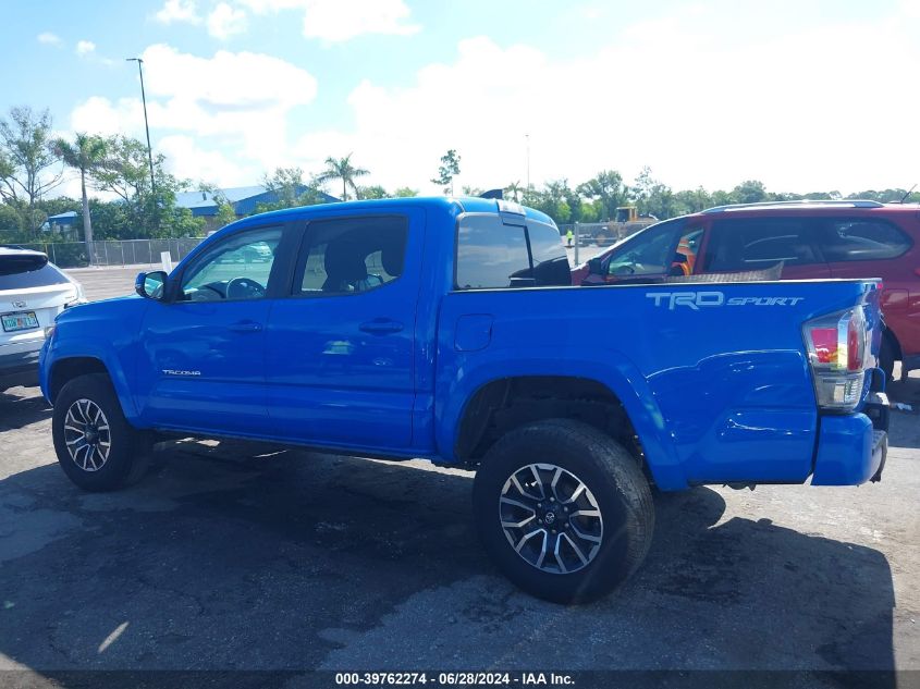 2021 Toyota Tacoma VIN: 3TMAZ5CN3MM145583 Lot: 39762274