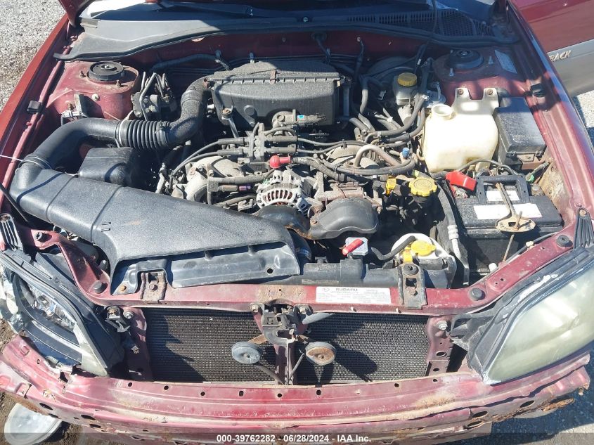 2002 Subaru Legacy Outback Limited VIN: 4S3BH686927622149 Lot: 39762282