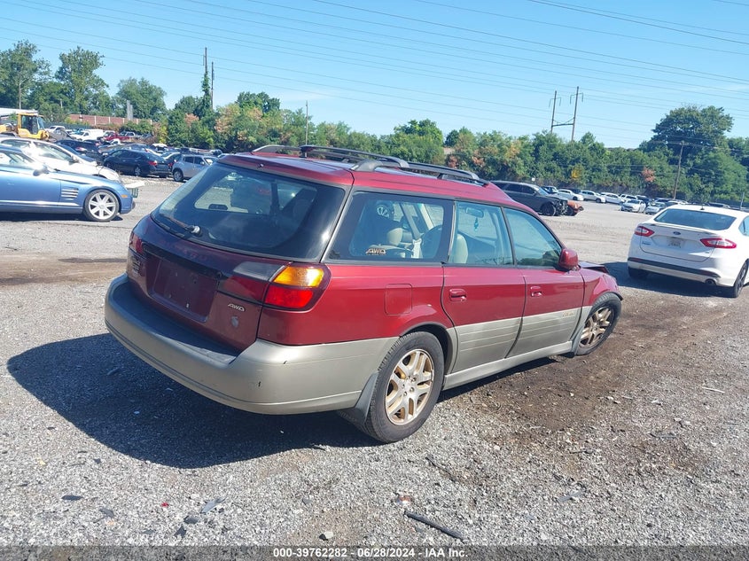 2002 Subaru Legacy Outback Limited VIN: 4S3BH686927622149 Lot: 39762282
