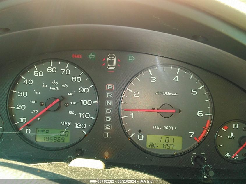 2002 Subaru Legacy Outback Limited VIN: 4S3BH686927622149 Lot: 39762282