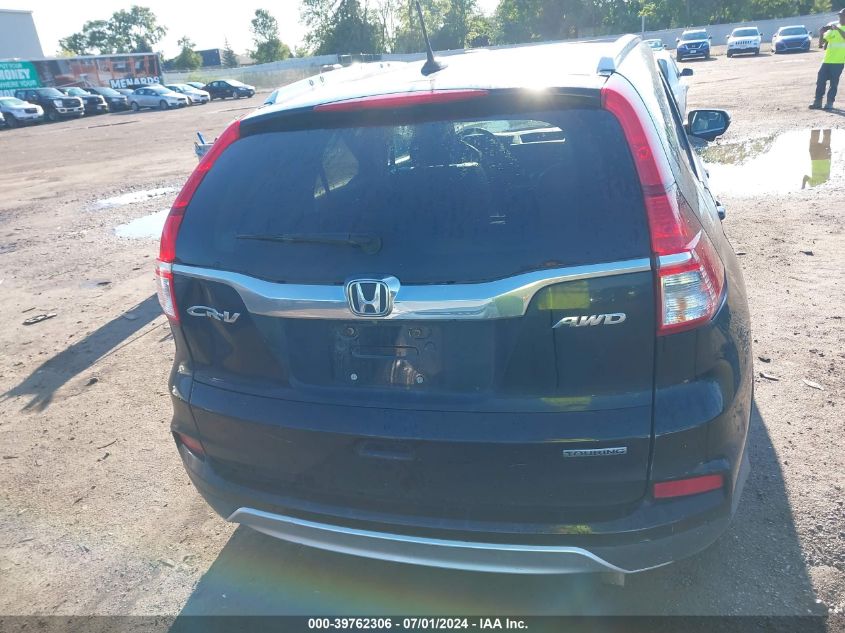 2015 Honda Cr-V Touring VIN: 5J6RM4H90FL125863 Lot: 39762306
