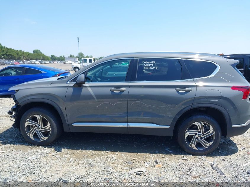 2022 Hyundai Santa Fe Sel VIN: 5NMS2DAJ6NH439860 Lot: 39762337