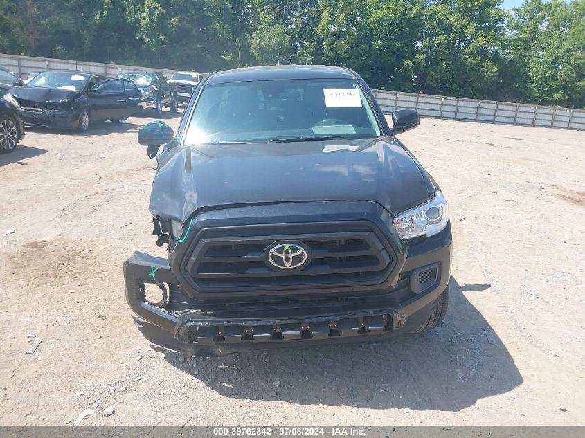 2020 Toyota Tacoma Sr VIN: 3TYRX5GN0LT004007 Lot: 39762342