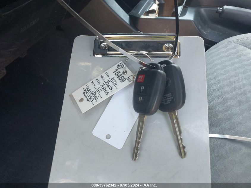 2020 Toyota Tacoma Sr VIN: 3TYRX5GN0LT004007 Lot: 39762342