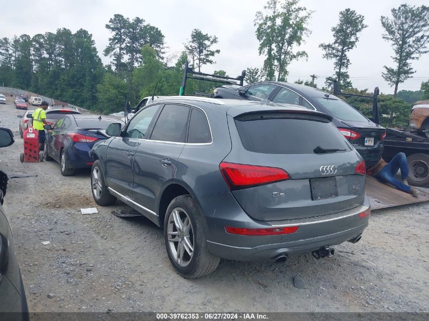 2013 Audi Q5 2.0T Premium VIN: WA1LFAFP6DA025162 Lot: 39762353